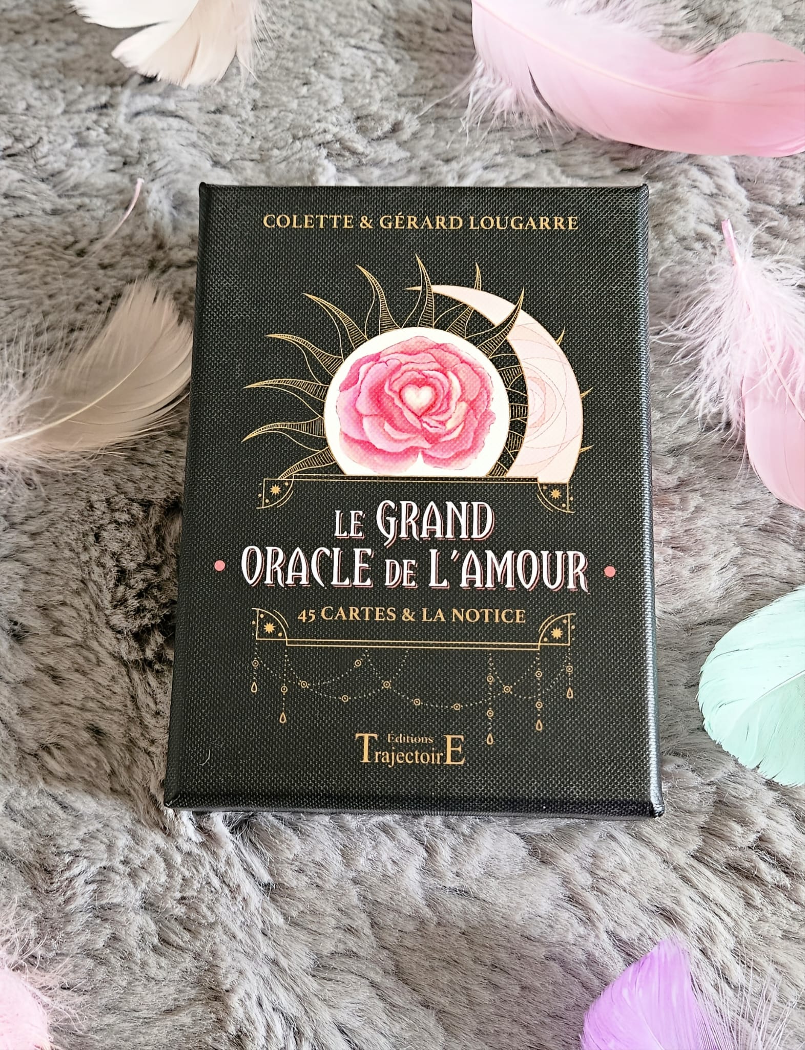 Le Grand Oracle de l’Amour - coffret de 45 cartes de guidance sentimentale